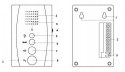 DOMOFON EURA ADP-11A3 ''INVITO'' b/słuchawkowy biały DOMOFON EURA ADP-11A3 ''INVITO'' b/słuchawkowy biały
