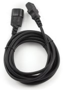 PRZEDŁUŻACZ KABLA ZASILAJĄCEGO VDE IEC 320 C13 / C14 3M Lanberg PRZEDŁUŻACZ KABLA ZASILAJĄCEGO VDE IEC 320 C13 / C14 3M Lanberg
