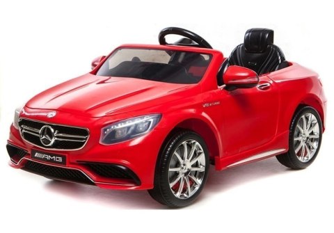 Auto Na Akumulator Mercedes S63 AMG Czerwony Auto Na Akumulator Mercedes S63 AMG Czerwony