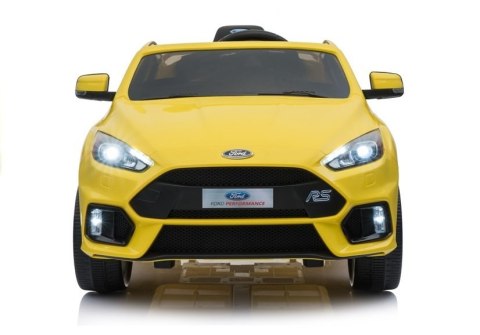 Auto na akumulator Ford Focus RS Żółte Auto na akumulator Ford Focus RS Żółte