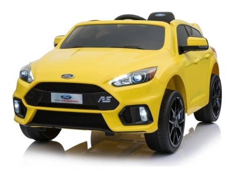 Auto na akumulator Ford Focus RS Żółte Auto na akumulator Ford Focus RS Żółte