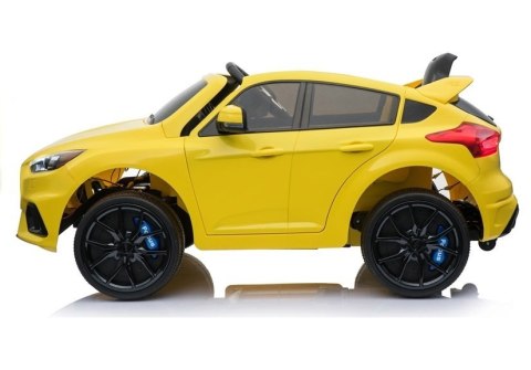 Auto na akumulator Ford Focus RS Żółte Auto na akumulator Ford Focus RS Żółte