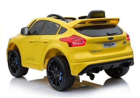 Auto na akumulator Ford Focus RS Żółte Auto na akumulator Ford Focus RS Żółte