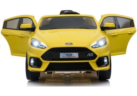 Auto na akumulator Ford Focus RS Żółte Auto na akumulator Ford Focus RS Żółte