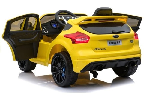 Auto na akumulator Ford Focus RS Żółte Auto na akumulator Ford Focus RS Żółte