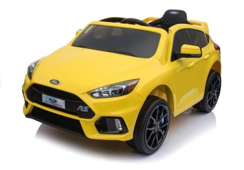 Auto na akumulator Ford Focus RS Żółte Auto na akumulator Ford Focus RS Żółte