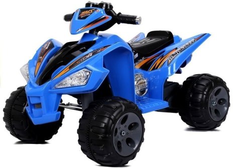 Quad na akumulator Duże Koła Niebieski Quad na akumulator Duże Koła Niebieski