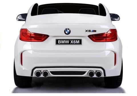 Auto Na Akumulator NOWE BMW X6M Białe Auto Na Akumulator NOWE BMW X6M Białe