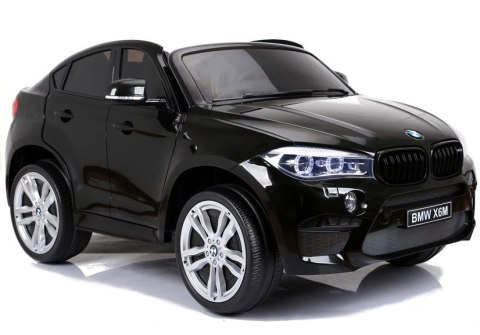 Auto Na Akumulator Nowe BMW X6M Czarne Lakierowane Auto Na Akumulator Nowe BMW X6M Czarne Lakierowane