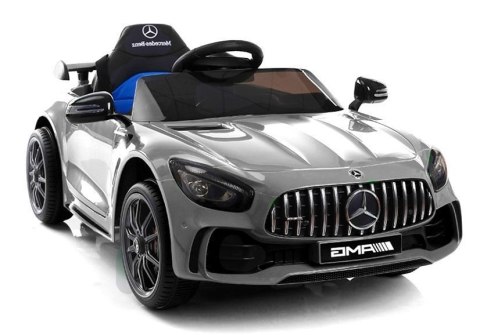 Auto na Akumulator Mercedes GTR Srebrny Lakierowany Auto na Akumulator Mercedes GTR Srebrny Lakierowany