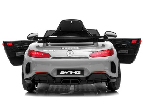 Auto na Akumulator Mercedes GTR Srebrny Lakierowany Auto na Akumulator Mercedes GTR Srebrny Lakierowany