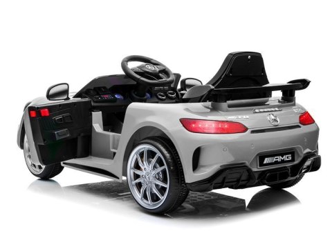 Auto na Akumulator Mercedes GTR Srebrny Lakierowany Auto na Akumulator Mercedes GTR Srebrny Lakierowany