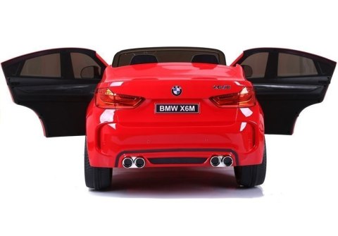 Auto na Akumulator NOWE BMW X6M Czerwone Auto na Akumulator NOWE BMW X6M Czerwone