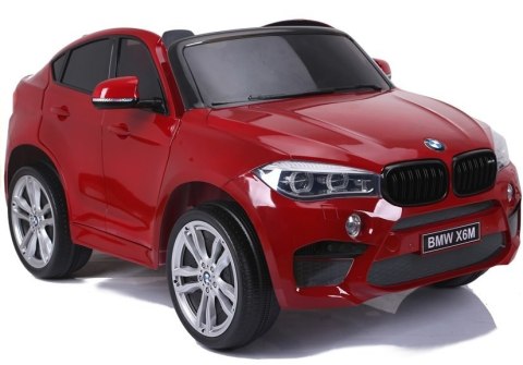Auto na Akumulator Nowe BMW X6M Czerwone Lakierowane Auto na Akumulator Nowe BMW X6M Czerwone Lakierowane