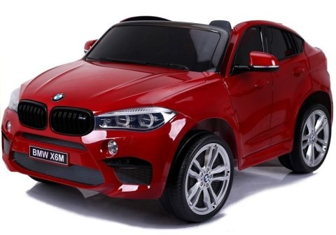 Auto na Akumulator Nowe BMW X6M Czerwone Lakierowane Auto na Akumulator Nowe BMW X6M Czerwone Lakierowane