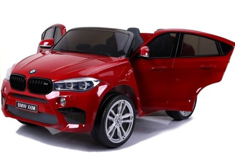 Auto na Akumulator Nowe BMW X6M Czerwone Lakierowane Auto na Akumulator Nowe BMW X6M Czerwone Lakierowane