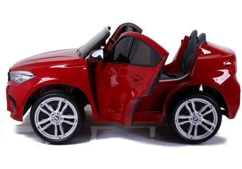 Auto na Akumulator Nowe BMW X6M Czerwone Lakierowane Auto na Akumulator Nowe BMW X6M Czerwone Lakierowane