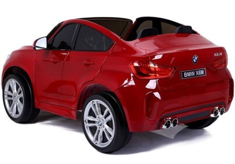 Auto na Akumulator Nowe BMW X6M Czerwone Lakierowane Auto na Akumulator Nowe BMW X6M Czerwone Lakierowane