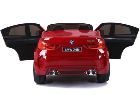 Auto na Akumulator Nowe BMW X6M Czerwone Lakierowane Auto na Akumulator Nowe BMW X6M Czerwone Lakierowane