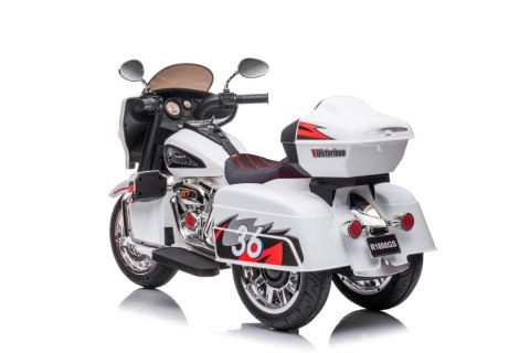 Motor Na Akumulator Trójkołowy Goldwing Biały Motor Na Akumulator Trójkołowy Goldwing Biały