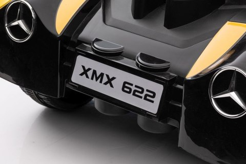 Auto Na Akumulator Mercedes XMX622 Żółty Auto Na Akumulator Mercedes XMX622 Żółty