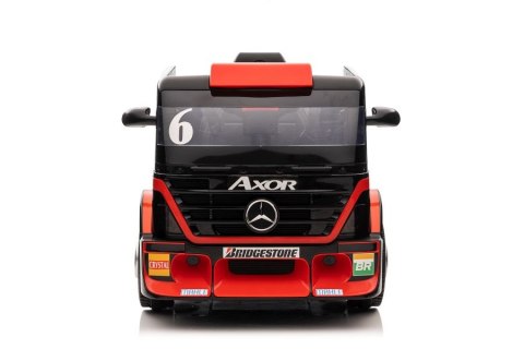 Auto Na Akumulator Mercedes + Naczepa XMX622B Czerwony LCD Auto Na Akumulator Mercedes + Naczepa XMX622B Czerwony LCD
