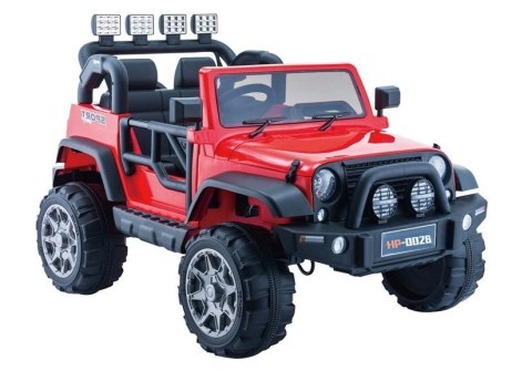 Auto na Akumulator Jeep HP012 Czerwone Auto na Akumulator Jeep HP012 Czerwone