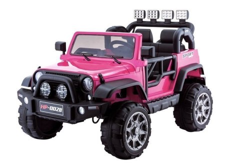 Auto na Akumulator Jeep HP012 Różowe Auto na Akumulator Jeep HP012 Różowe
