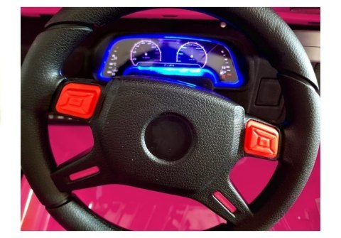 Auto na Akumulator Jeep HP012 Różowe Auto na Akumulator Jeep HP012 Różowe