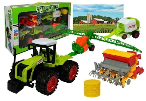 Zestaw Autek Farmerskich Opryskiwacz Prasa Zestaw Autek Farmerskich Opryskiwacz Prasa
