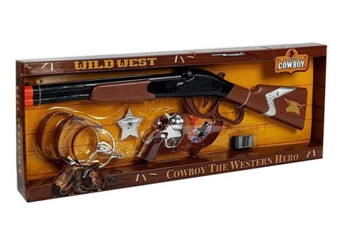 Zestaw Kowboja Kowbojski Pistolet + Akcesoria Zestaw Kowboja Kowbojski Pistolet + Akcesoria