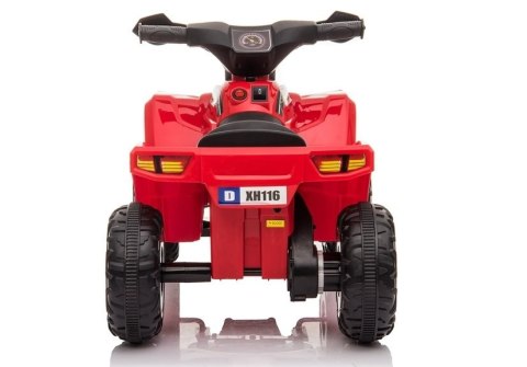 Quad na akumulator XH116 Czerwony Quad na akumulator XH116 Czerwony
