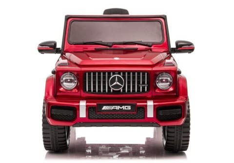 Auto na akumulator Mercedes G63 Czerwony Lakier BBH-002 Auto na akumulator Mercedes G63 Czerwony Lakier BBH-002