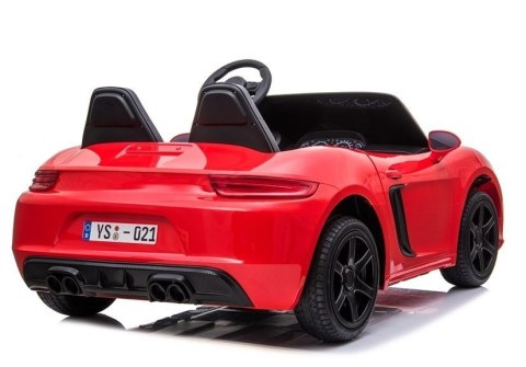 Auto na akumulator YSA021A Czerwony Lakierowany Auto na akumulator YSA021A Czerwony Lakierowany