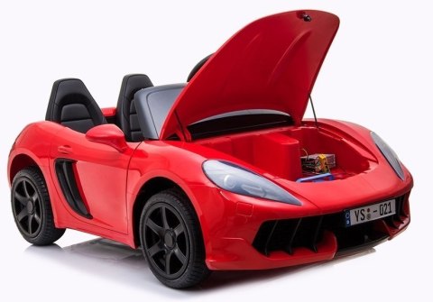 Auto na akumulator YSA021A Czerwony Lakierowany Auto na akumulator YSA021A Czerwony Lakierowany