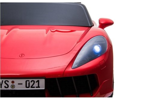 Auto na akumulator YSA021A Czerwony Lakierowany Auto na akumulator YSA021A Czerwony Lakierowany