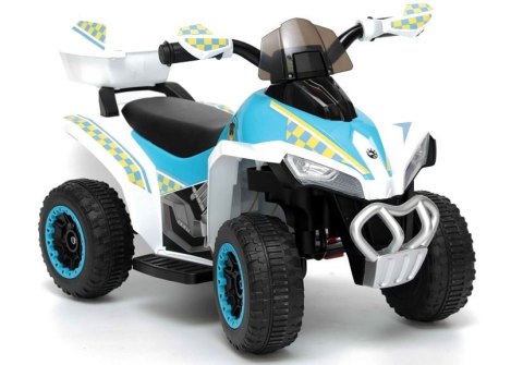 Quad na Akumulator GTS1188-A Biały Policyjny Quad na Akumulator GTS1188-A Biały Policyjny
