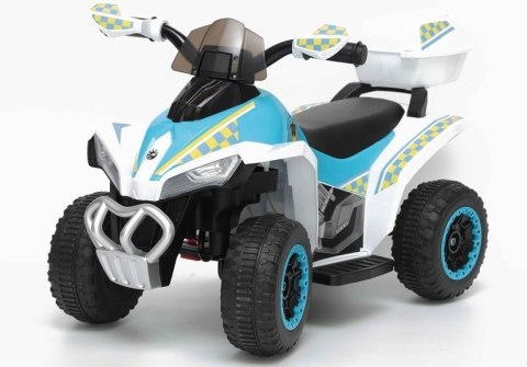 Quad na Akumulator GTS1188-A Biały Policyjny Quad na Akumulator GTS1188-A Biały Policyjny