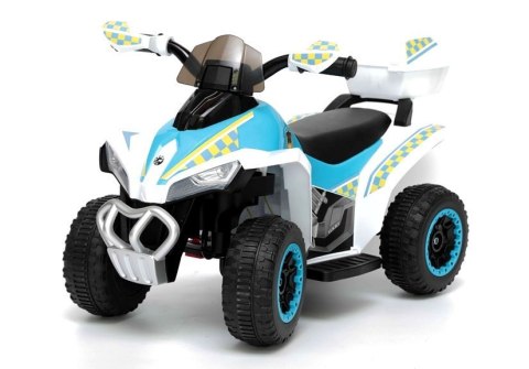 Quad na Akumulator GTS1188-A Biały Policyjny Quad na Akumulator GTS1188-A Biały Policyjny