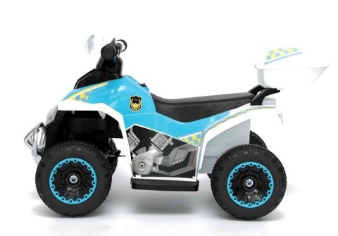 Quad na Akumulator GTS1188-A Biały Policyjny Quad na Akumulator GTS1188-A Biały Policyjny