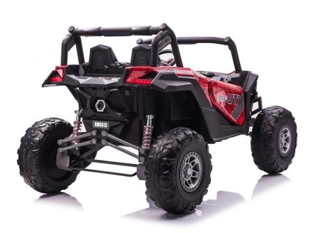 Auto na Akumulator Buggy UTV-MX Czerwony Spider Lakier MP4 Auto na Akumulator Buggy UTV-MX Czerwony Spider Lakier MP4