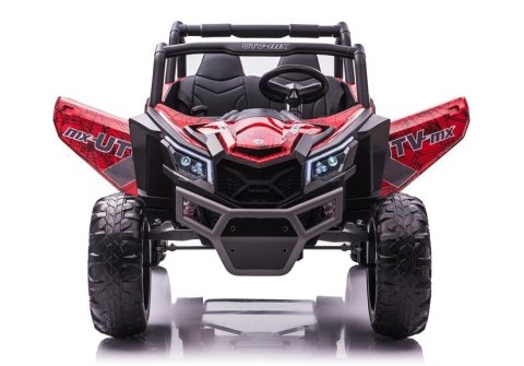 Auto na Akumulator Buggy UTV-MX Czerwony Spider Lakier MP4 Auto na Akumulator Buggy UTV-MX Czerwony Spider Lakier MP4