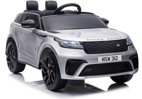 Auto na Akumulator Range Rover Srebrny Lakier Auto na Akumulator Range Rover Srebrny Lakier