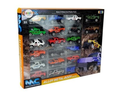 Zestaw Auta Terenowe Jeep Resoraki Różne Kolory 20 Sztuk Zestaw Auta Terenowe Jeep Resoraki Różne Kolory 20 Sztuk