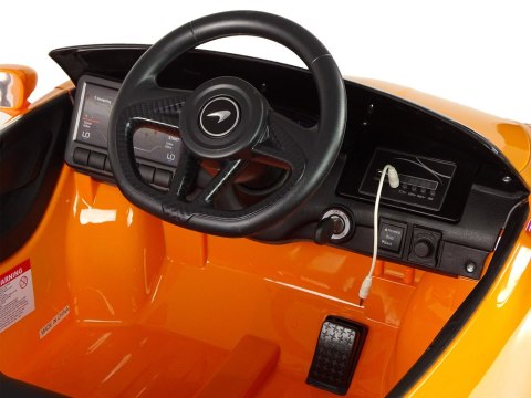 Auto Na Akumulator McLaren GT 12V Pomarańczowy Lakierowany Auto Na Akumulator McLaren GT 12V Pomarańczowy Lakierowany