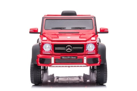 Auto Na Akumulator Mercedes Benz G63 6X6 Czerwony Auto Na Akumulator Mercedes Benz G63 6X6 Czerwony