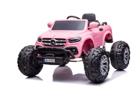 Auto na Akumulator Mercedes DK-MT950 4x4 Jasny Róż Auto na Akumulator Mercedes DK-MT950 4x4 Jasny Róż