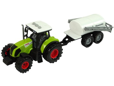 Zestaw Trzech Traktorów Naczepy Opryskiwacz Farma Ciągnik Zestaw Trzech Traktorów Naczepy Opryskiwacz Farma Ciągnik