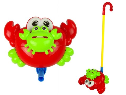 Pchacz Na Kiju Krab Czerwony Dźwięk Dzwonka Pchacz Na Kiju Krab Czerwony Dźwięk Dzwonka