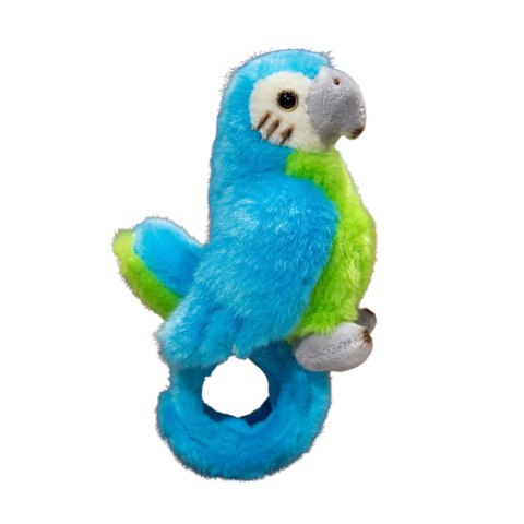 Pluszowa Maskotka Papuga Opaska Bransoletka Na Rękę Niebieska